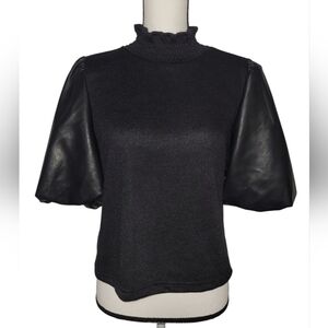 (NWOT) THML Mixed Media Sweater